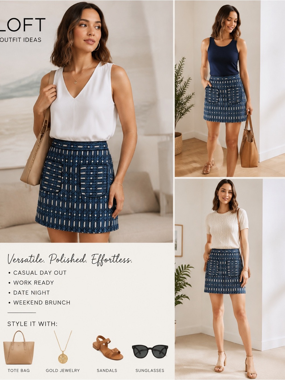 Loft skirt (size 4)